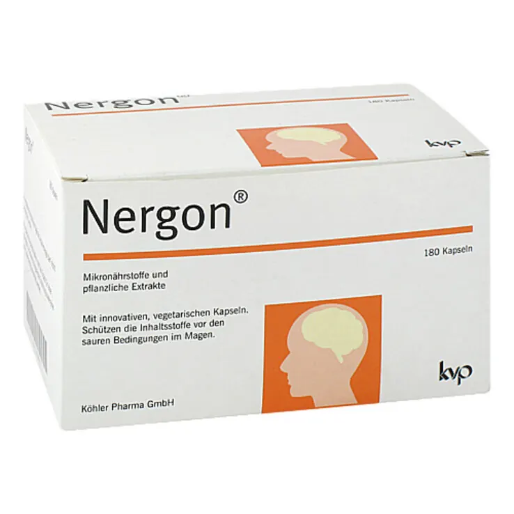 Nergon Kapseln, 180 St