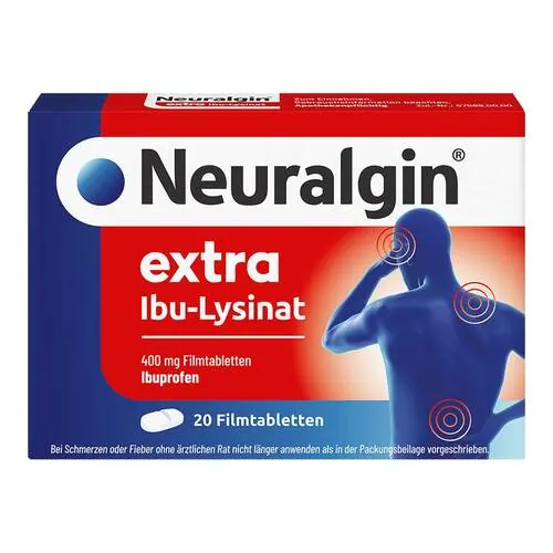 Neuralgin extra Ibu-Lysinat Filmtabletten, 20 St