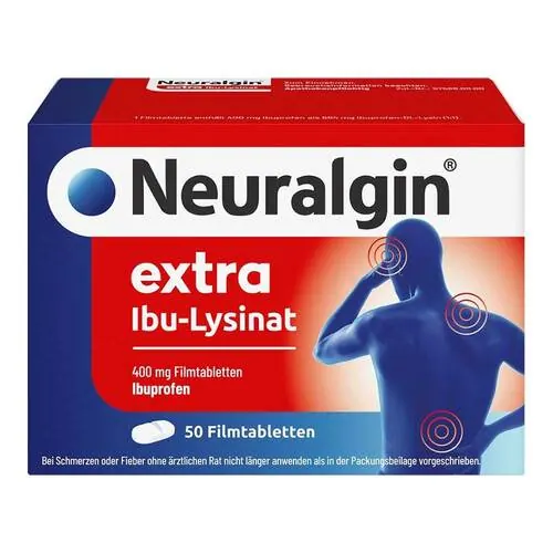 Neuralgin extra Ibu-Lysinat Filmtabletten, 50 St