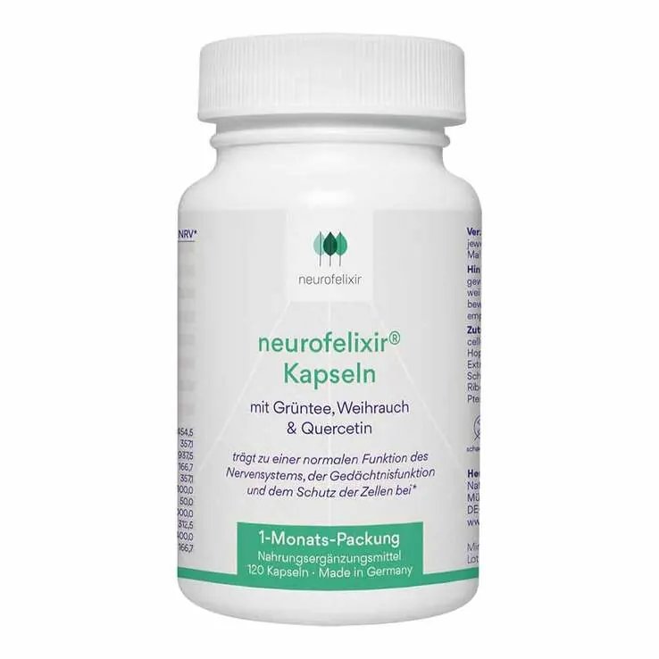 Neurofelixir für Nerven & Konzentration Kapseln, 120 St