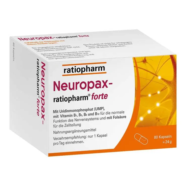 Neuropax-ratiopharm forte Kapseln, 80 St