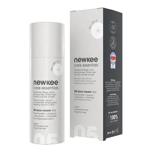 Newkee Tagescreme mit Hyaluron + Lsf 15, 50 ml