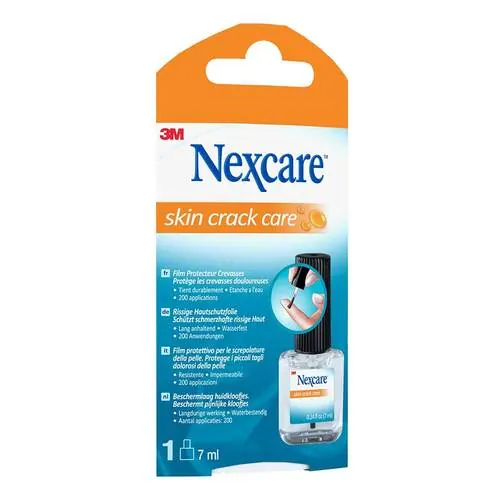 Nexcare Skin Crack Care Fläschchen mit Pinsel, 7 ml
