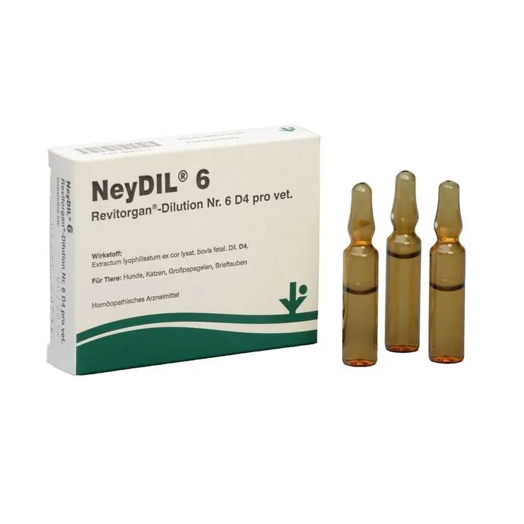 NeyDIL® Nr. 6 Revitorgan® D4 pro vet. Ampullen, 5X2 ml