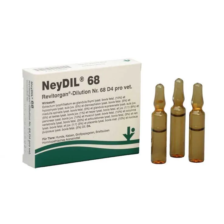 NeyDIL® Nr. 68 Revitorgan® D4 pro vet. Ampullen, 5X2 ml
