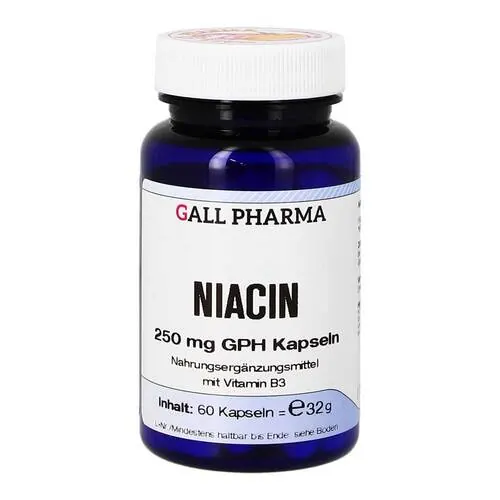NIACIN 250 mg GPH Kapseln, 60 St