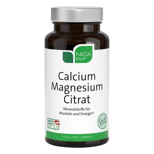 Nicapur Calcium Magnesium Citrat Kapseln, 60 St