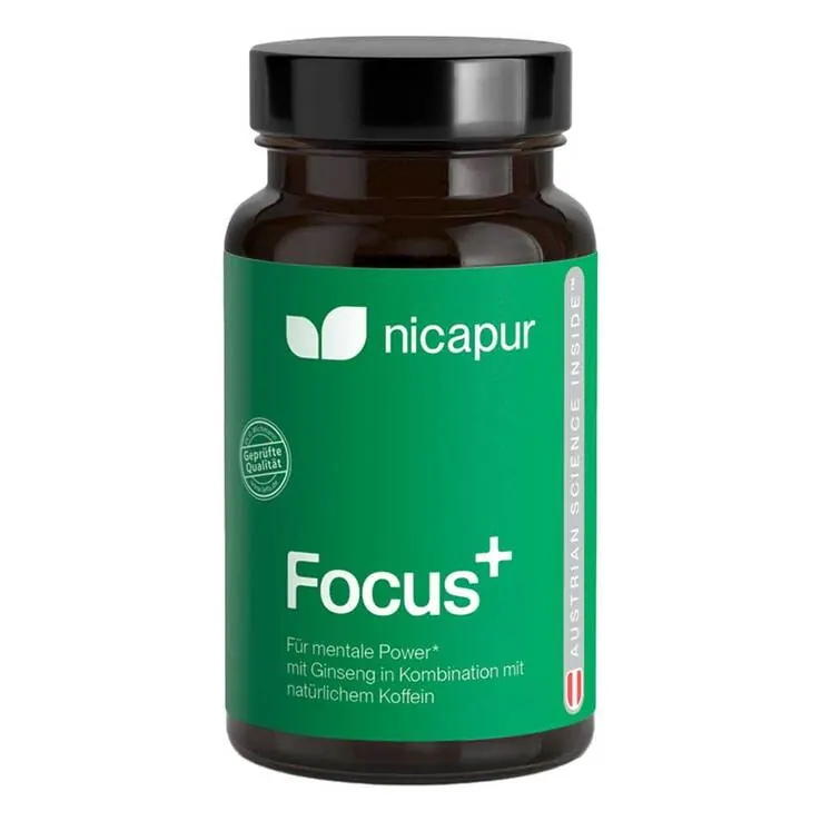 Nicapur Focus + Kapseln, 60 St