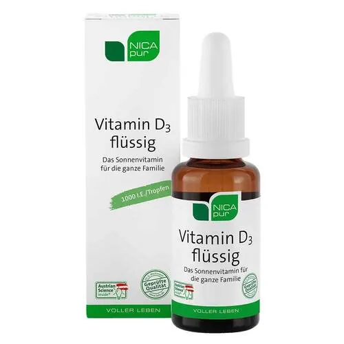 Nicapur Vitamin D3 flüssig, 25 ml