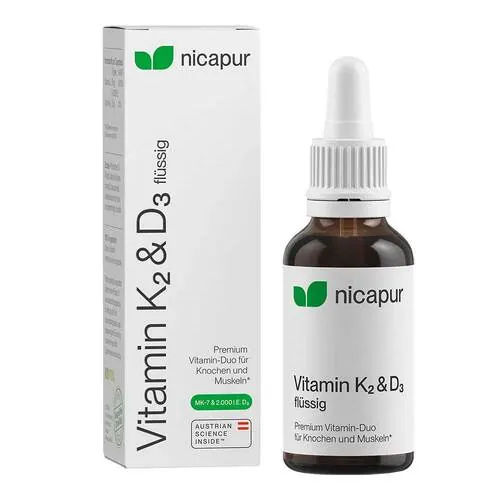 Nicapur Vitamin K2 & D3 flüssig, 22.5 ml