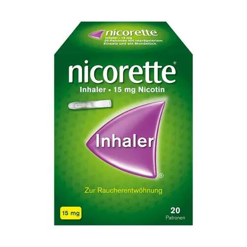 Nicorette Inhaler 15 mg, 20 St