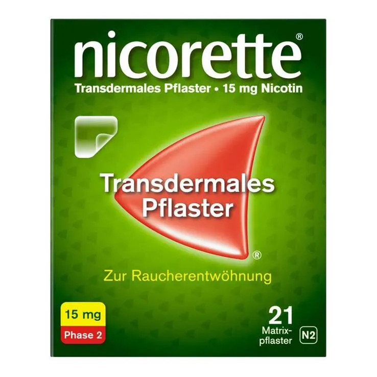 nicorette TX Pflaster 15 mg, 21 St