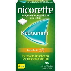 NICORETTEKaugummi4mgfreshfruit30St