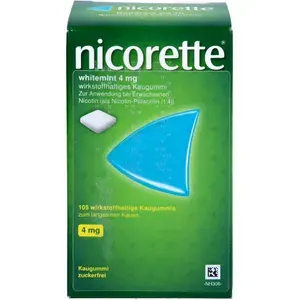 NICORETTEKaugummi4mgwhitemint105St
