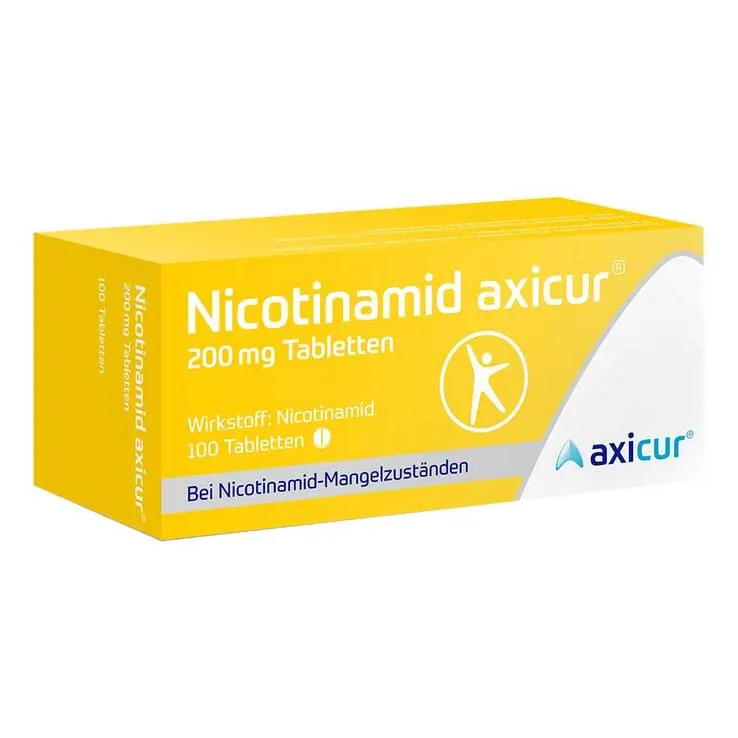 Nicotinamid axicur® 200 mg Tabletten, 100 St