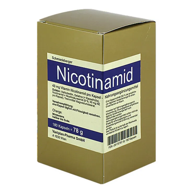 Nicotinamid Kapseln, 180 St
