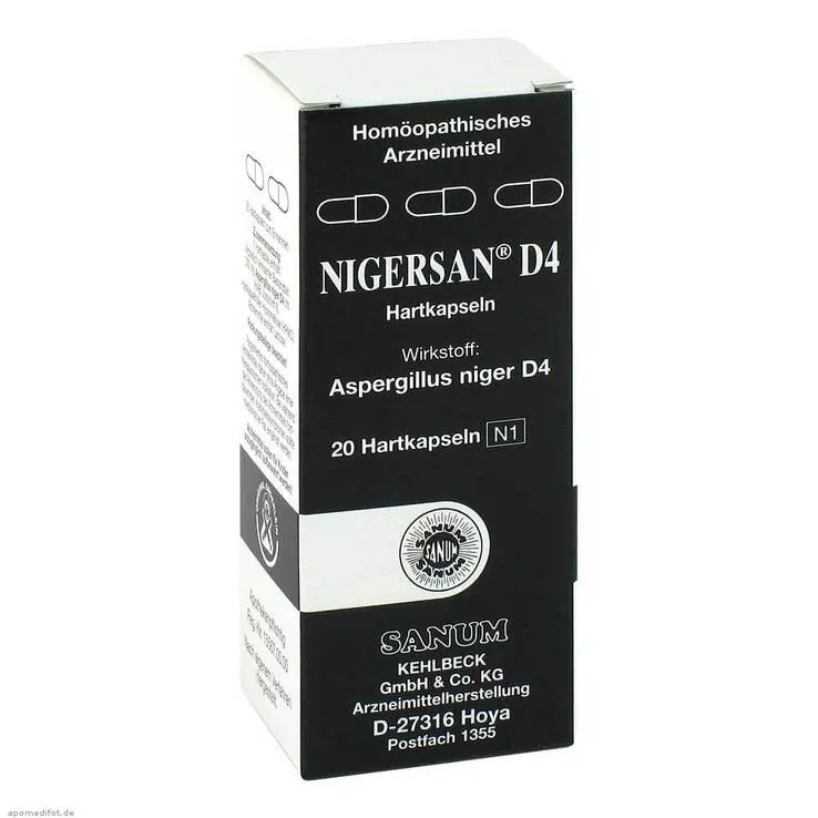 Nigersan D 4 Kapseln, 20 St