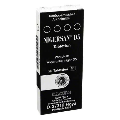 NIGERSAN D 5 Tabletten, 20 St
