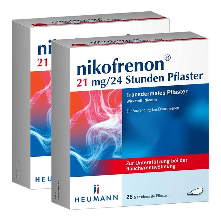 nikofrenon 21 mg / 24 Stunden Pflaster, 2x28 St