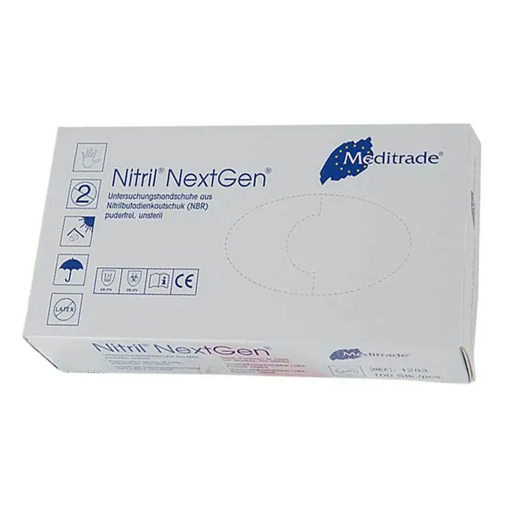 NITRIL EINMAL Handschuhe puderfrei klein, 100 St