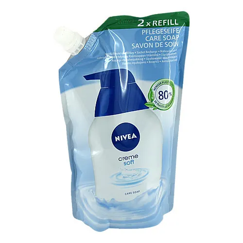 NIVEA FLÜSSIGSEIFE Creme soft Nachfüllbeutel, 500 ml
