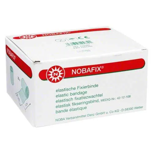 Nobafix Fixierbinden elastisch 8 cmx4 m, 20 St