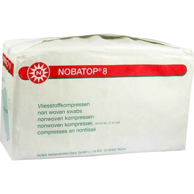Nobatop 8 Kompressen 10x20cm, 100 St