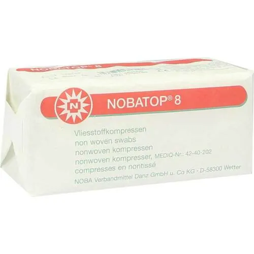 Nobatop 8 Kompressen 5x5 cm unsteril, 100 St
