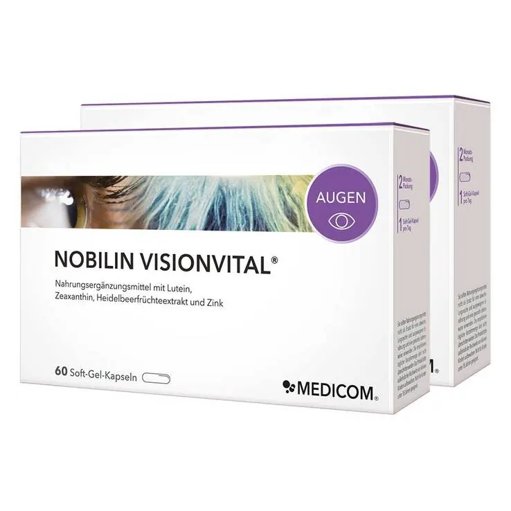Nobilin Visionvital Kapseln, 2X60 St
