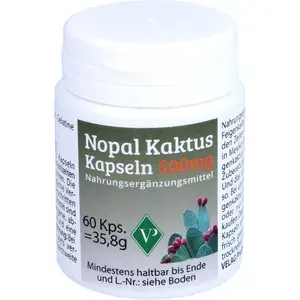 NOPALKaktus500mgKapseln60Stück