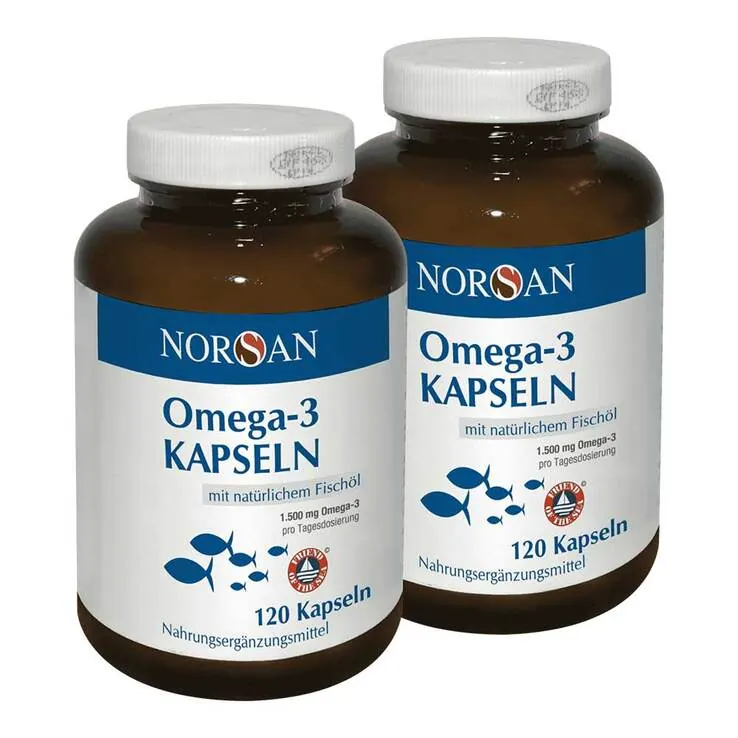 Norsan Omega-3 Kapseln, 2x120 St