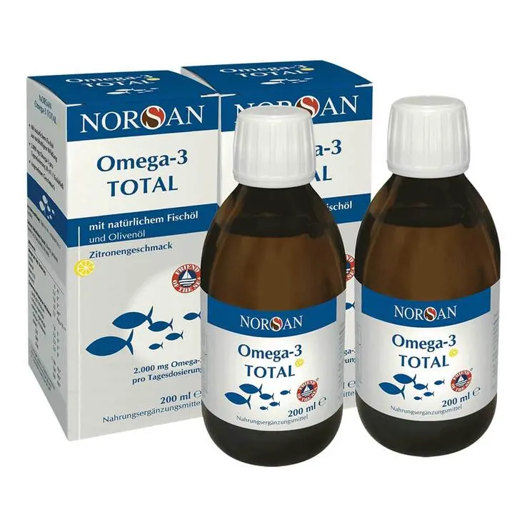 Norsan Omega-3 Total flüssig, 2x200 ml