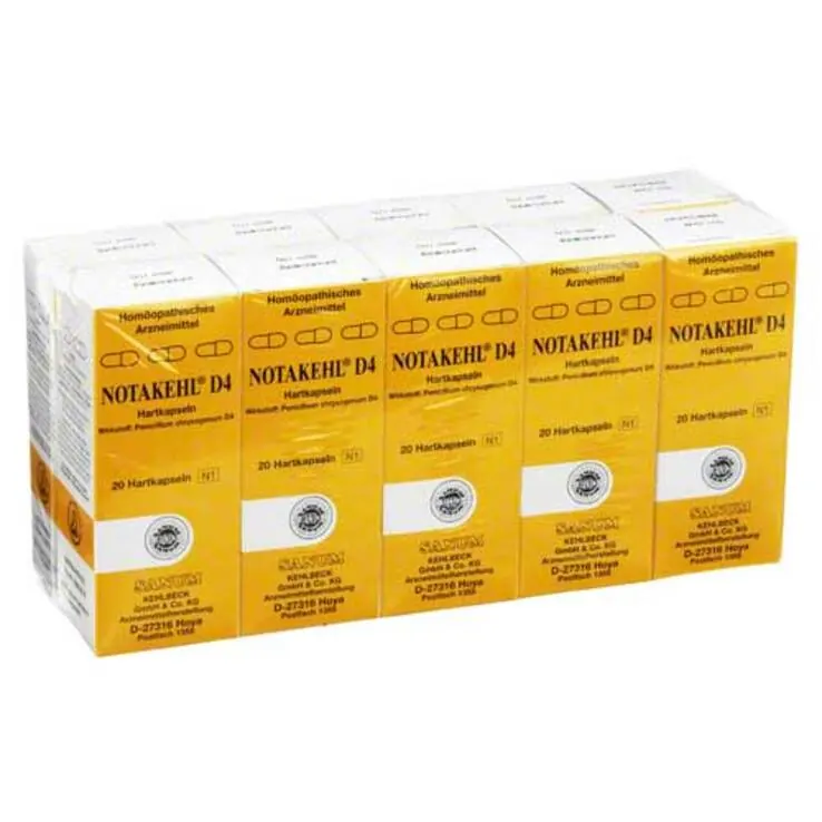 Notakehl D 4 Kapseln, 10X20 St