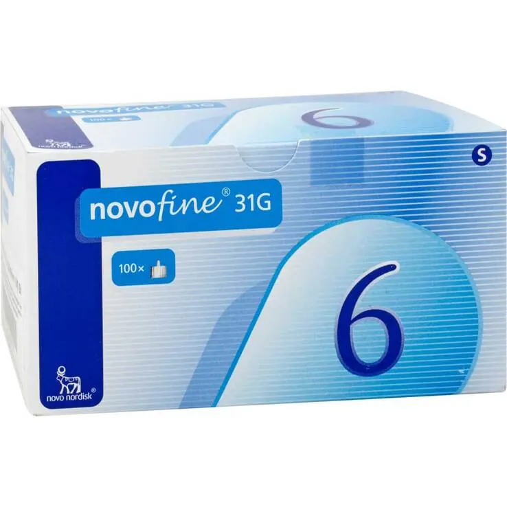 Novofine 6 mm Kanülen 31 G Cpc, 100 St