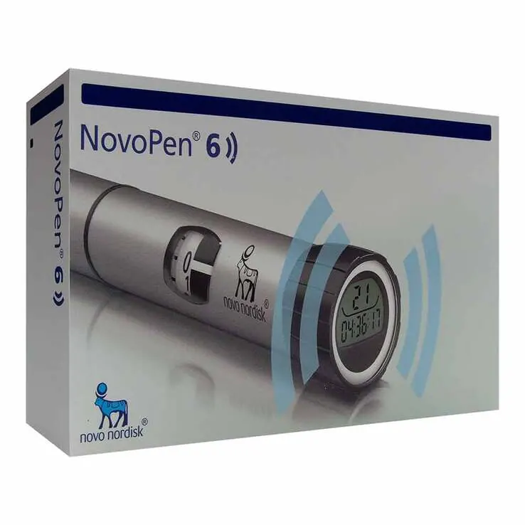 Novopen 6 Injektionsgerät silber, 1 St
