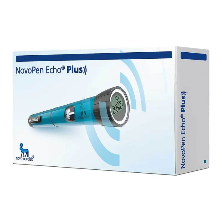 Novopen Echo Plus Injektionsgerät blau, 1 St