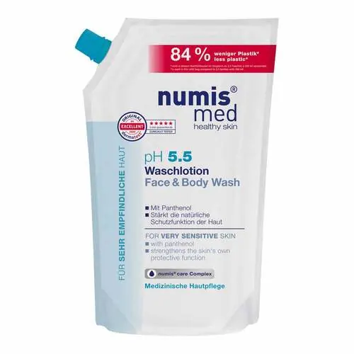 Numis med pH 5,5 Waschlotion Nachfüllbeutel, 500 ml