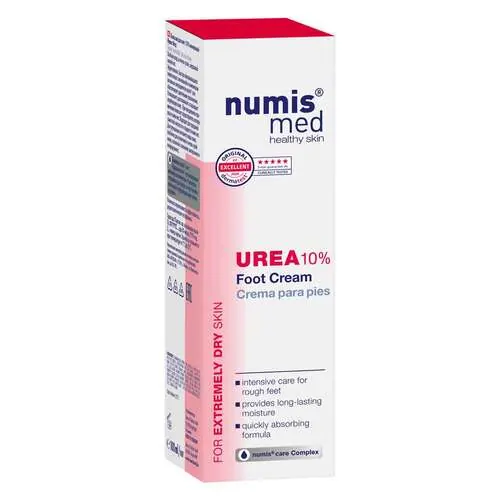 Numis med Urea 10% Fußcreme, 100 ml