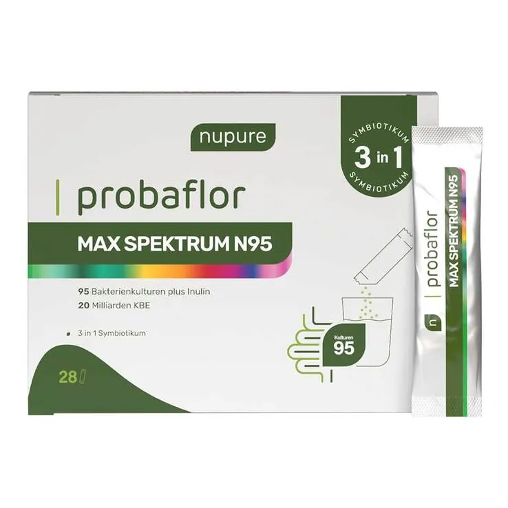 Nupure probaflor Max Spektrum N95 Pulver Sachets, 28 St