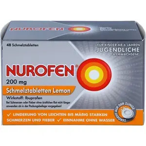 NUROFEN200mgSchmelztablettenLemon48St