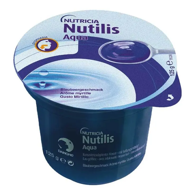 Nutilis Aqua Blaubeergeschmack Creme, 12X125 g