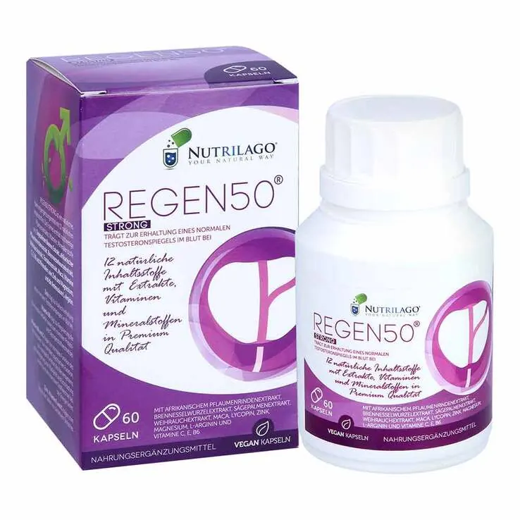 Nutrilago Regen50 strong Kapseln, 60 St