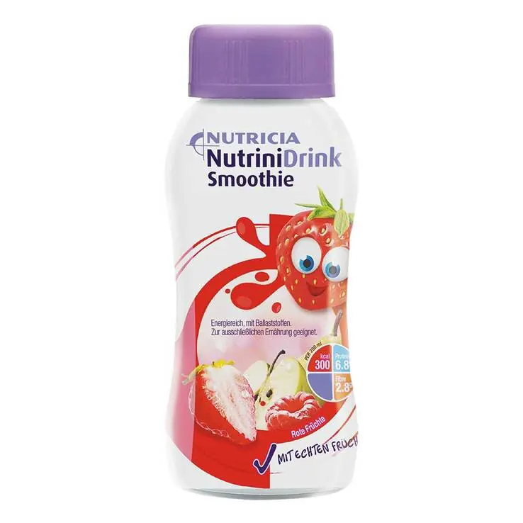 Nutrini Drink Smoothie Rote Früchte, 32X200 ml