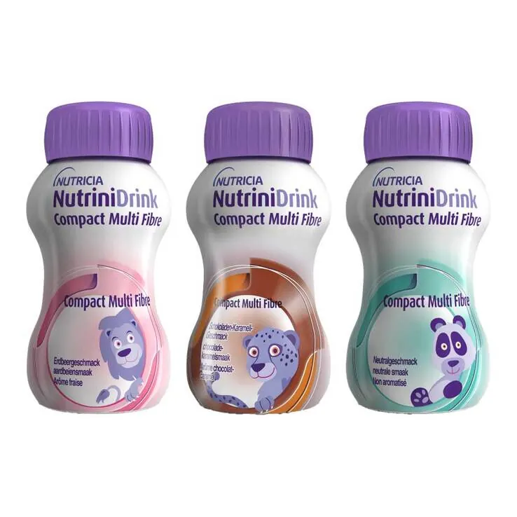 Nutrinidrink Compact Multifibre Mischkarton, 8X4X125 ml