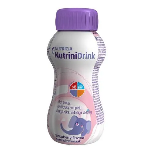 NUTRINIDRINK Erdbeere, 200 ml