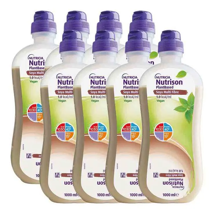 Nutrison Soya Multifibre Plantbased Smartpack, 8X1000 ml