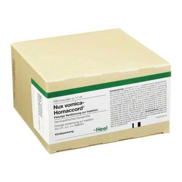 Nux vomica Homaccord Ampullen, 100 St