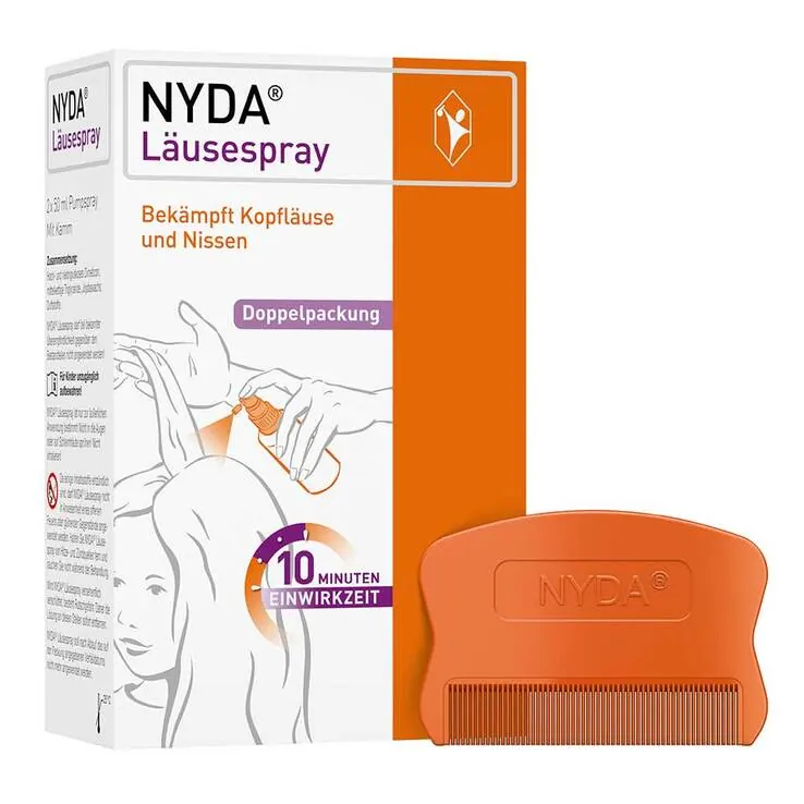 Nyda Läusespray, 2X50 ml