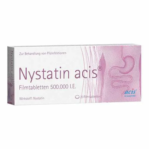 Nystatin acis Filmtabletten, 20 St