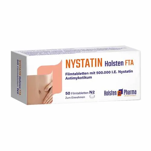 Nystatin Holsten Filmtabletten, 50 St